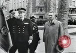 Image of Flag hosting ceremony Paris France, 1945, second 5 stock footage video 65675065406