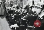 Image of Flag hosting ceremony Paris France, 1945, second 10 stock footage video 65675065406