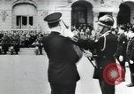 Image of Flag hosting ceremony Paris France, 1945, second 14 stock footage video 65675065406