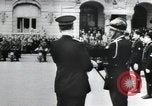 Image of Flag hosting ceremony Paris France, 1945, second 15 stock footage video 65675065406