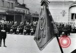 Image of Flag hosting ceremony Paris France, 1945, second 17 stock footage video 65675065406