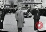 Image of Flag hosting ceremony Paris France, 1945, second 22 stock footage video 65675065406