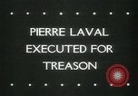 Image Pierre Laval Paris France, 1945, de la seconde 34 séquences d'archives historiques vidéo 65675065417