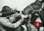 Image of Cavalry horses Nebraska United States USA, 1945, second 30 stock footage video 65675065420