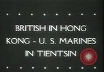 Image of British troops in Hong Kong China, 1945, second 3 stock footage video 65675065421