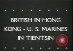 Image of British troops in Hong Kong China, 1945, second 4 stock footage video 65675065421