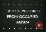 Image of Kure harbor Kure Japan, 1945, second 5 stock footage video 65675065422