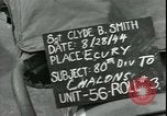 Standbild 80th Infantry Division Chalons-sur-Marne Frankreich, 1944, aus Sekunde 4 historischem Filmmaterial Videoclip 65675065432