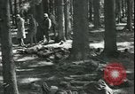 Standbild Die Opfer der Konzentrationslager im Wald Deutschland, 1945, aus Sekunde 33 historischem Filmmaterial Videoclip 65675065440