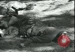 Standbild Die Opfer der Konzentrationslager im Wald Deutschland, 1945, aus Sekunde 50 historischem Filmmaterial Videoclip 65675065440