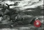 Standbild Die Opfer der Konzentrationslager im Wald Deutschland, 1945, aus Sekunde 52 historischem Filmmaterial Videoclip 65675065440
