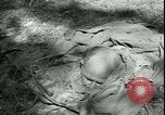 Standbild Die Opfer der Konzentrationslager im Wald Deutschland, 1945, aus Sekunde 61 historischem Filmmaterial Videoclip 65675065440