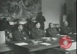 Standbild Kapitulation Konferenz Haar Deutschland, 1945, aus Sekunde 33 historischem Filmmaterial Videoclip 65675065441