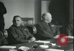 Standbild Kapitulation Konferenz Haar Deutschland, 1945, aus Sekunde 48 historischem Filmmaterial Videoclip 65675065441