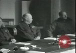Standbild Kapitulation Konferenz Haar Deutschland, 1945, aus Sekunde 49 historischem Filmmaterial Videoclip 65675065441