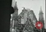 Image of German cathedral Germany, 1942, second 25 stock footage video 65675065446