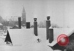 Image Porte de Brandebourg durant tempête à Berlin Allemagne Berlin Allemagne, 1941, de la seconde 23 séquences d'archives historiques vidéo 65675065467