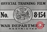 Standbild amerikanische Soldaten United States USA, 1941, aus Sekunde 17 historischem Filmmaterial Videoclip 65675065471