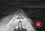 Standbild Task Force 16 mit Doolittle raiders im Gange Zweiten Weltkrieg Pazifik, 1942, aus Sekunde 9 historischem Filmmaterial Videoclip 65675065474