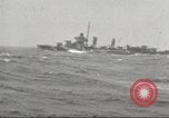 Standbild Task Force 16 mit Doolittle raiders im Gange Zweiten Weltkrieg Pazifik, 1942, aus Sekunde 38 historischem Filmmaterial Videoclip 65675065474