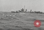 Standbild Task Force 16 mit Doolittle raiders im Gange Zweiten Weltkrieg Pazifik, 1942, aus Sekunde 39 historischem Filmmaterial Videoclip 65675065474