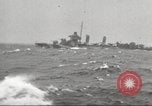 Standbild Task Force 16 mit Doolittle raiders im Gange Zweiten Weltkrieg Pazifik, 1942, aus Sekunde 40 historischem Filmmaterial Videoclip 65675065474
