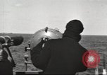 Standbild Task Force 16 mit Doolittle raiders im Gange Zweiten Weltkrieg Pazifik, 1942, aus Sekunde 54 historischem Filmmaterial Videoclip 65675065474