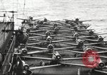 Image of Doolittle Raid task force 18 Pacific Ocean, 1942, second 52 stock footage video 65675065475
