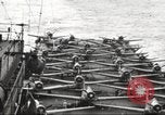 Image of Doolittle Raid task force 18 Pacific Ocean, 1942, second 53 stock footage video 65675065475