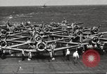 Image of Doolittle Raid task force 18 Pacific Ocean, 1942, second 62 stock footage video 65675065475