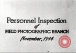Image of Field Photographic Branch United States USA, 1944, second 9 stock footage video 65675065505