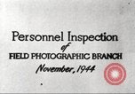 Image of Field Photographic Branch United States USA, 1944, second 10 stock footage video 65675065505