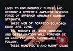 Image of Torpedo Squadron 8 Pacific Ocean, 1942, second 57 stock footage video 65675065512