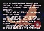 Image of Torpedo Squadron 8 Pacific Ocean, 1942, second 60 stock footage video 65675065512
