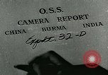 Image of Office of Strategic Services employing C-47s in commando operations Burma, 1944, second 9 stock footage video 65675065514