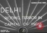 Immagine di Sommosse Delhi India, 1948, secondo 3 filmato di repertorio 65675065526
