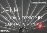 Immagine di Sommosse Delhi India, 1948, secondo 4 filmato di repertorio 65675065526