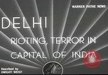 Immagine di Sommosse Delhi India, 1948, secondo 5 filmato di repertorio 65675065526