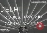 Immagine di Sommosse Delhi India, 1948, secondo 6 filmato di repertorio 65675065526