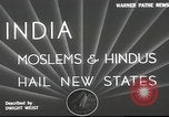 Immagine di Cerimonia di indipendenza Asia, 1947, secondo 5 filmato di repertorio 65675065527