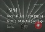 Image HMS Barham Mer Méditerranée, 1941, de la seconde 5 séquences d'archives historiques vidéo 65675065533