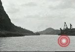 Standbild Reinigung von Canal Panama Canal, 1916, aus Sekunde 1 historischem Filmmaterial Videoclip 65675065536