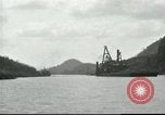 Standbild Reinigung von Canal Panama Canal, 1916, aus Sekunde 6 historischem Filmmaterial Videoclip 65675065536