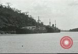 Standbild Reinigung von Canal Panama Canal, 1916, aus Sekunde 24 historischem Filmmaterial Videoclip 65675065536