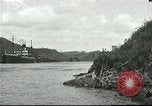 Standbild Reinigung von Canal Panama Canal, 1916, aus Sekunde 34 historischem Filmmaterial Videoclip 65675065536
