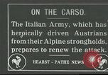 Standbild italienische Soldaten Carso Italien, 1916, aus Sekunde 1 historischem Filmmaterial Videoclip 65675065537