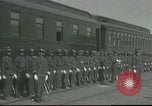 Standbild Botschafter Henry P Fletcher kommt in Mexiko Laredo Mexiko, 1917, aus Sekunde 12 historischem Filmmaterial Videoclip 65675065544