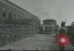 Standbild Botschafter Henry P Fletcher kommt in Mexiko Laredo Mexiko, 1917, aus Sekunde 21 historischem Filmmaterial Videoclip 65675065544