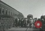 Standbild Botschafter Henry P Fletcher kommt in Mexiko Laredo Mexiko, 1917, aus Sekunde 45 historischem Filmmaterial Videoclip 65675065544