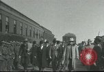 Standbild Botschafter Henry P Fletcher kommt in Mexiko Laredo Mexiko, 1917, aus Sekunde 49 historischem Filmmaterial Videoclip 65675065544